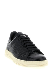 TOM FORD - TOM FORD - Crocodile print sneakers - Men’s Shoes
