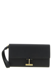 TOM FORD - TOM FORD - Hammered clutch - Women’s Bags