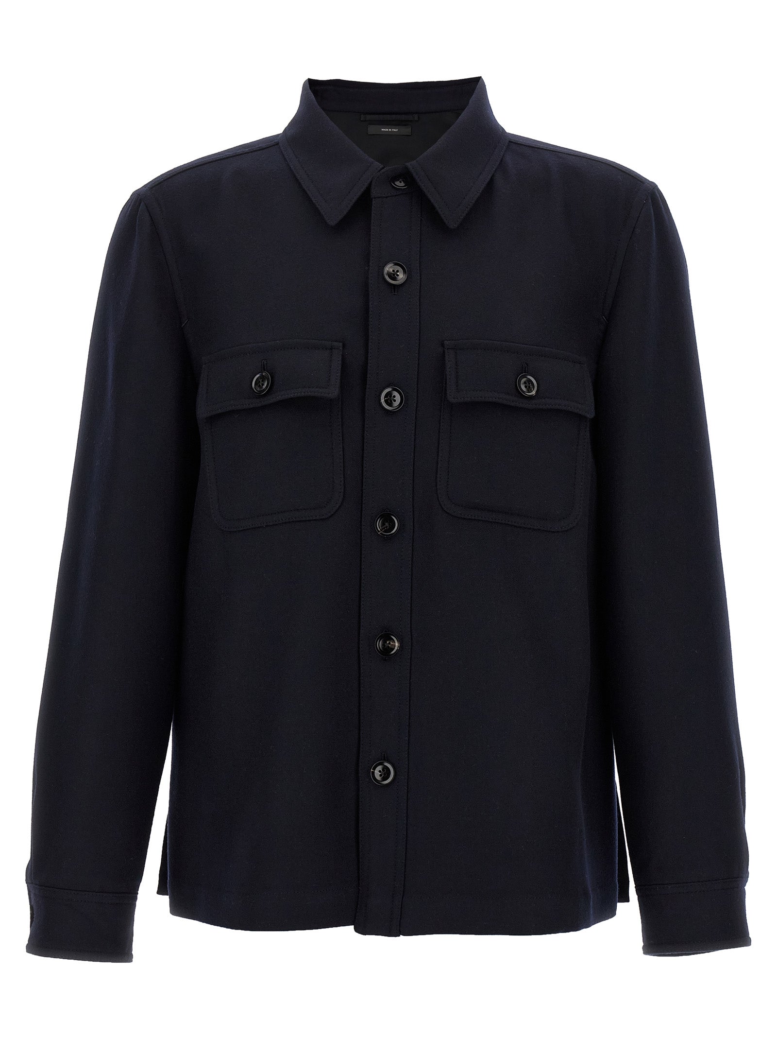 TOM FORD - TOM FORD - ’Double Splittable Light Wool’ overshirt - Men’s Tops