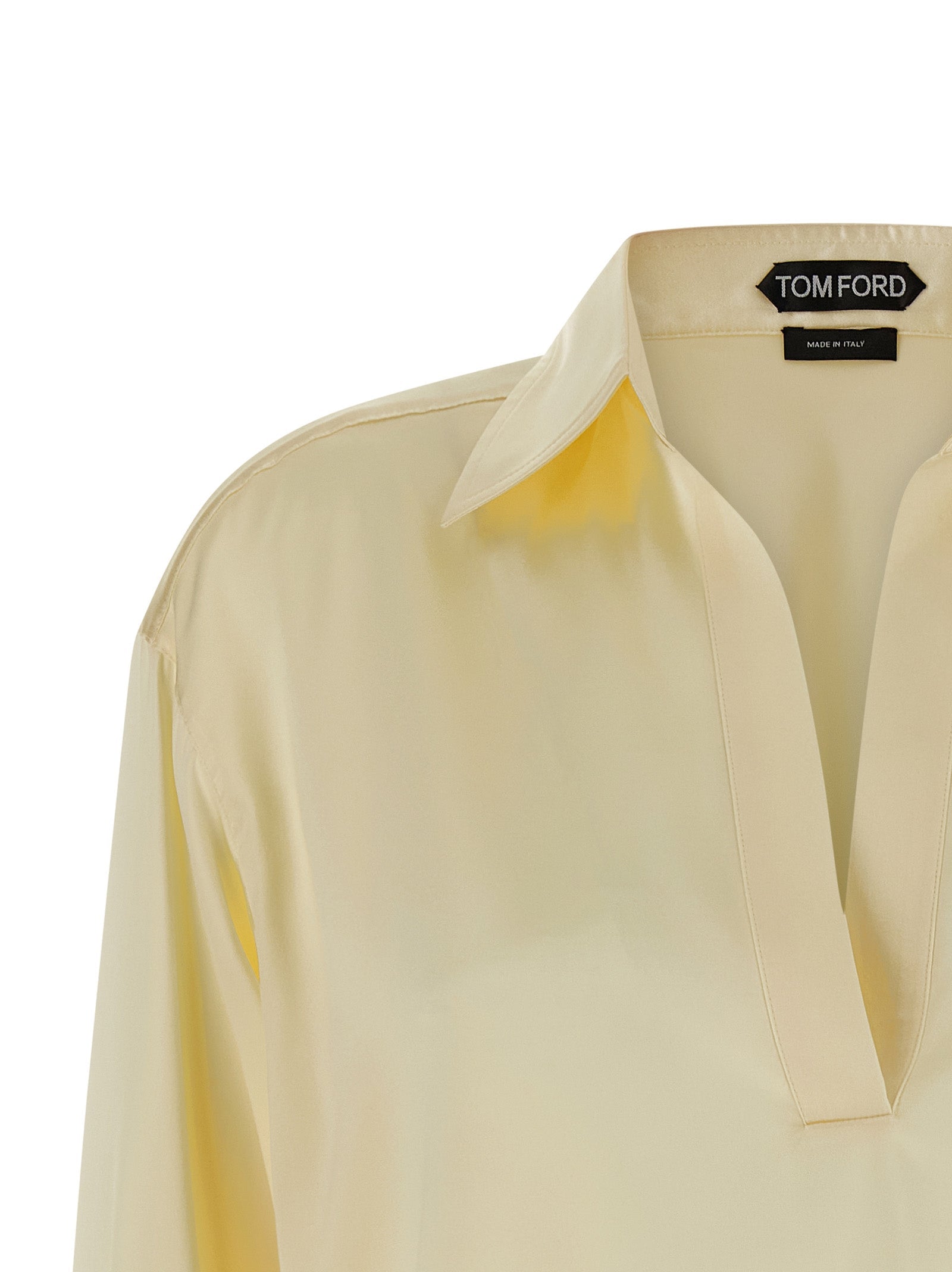 TOM FORD - TOM FORD - Silk polo shirt - Women’s Tops