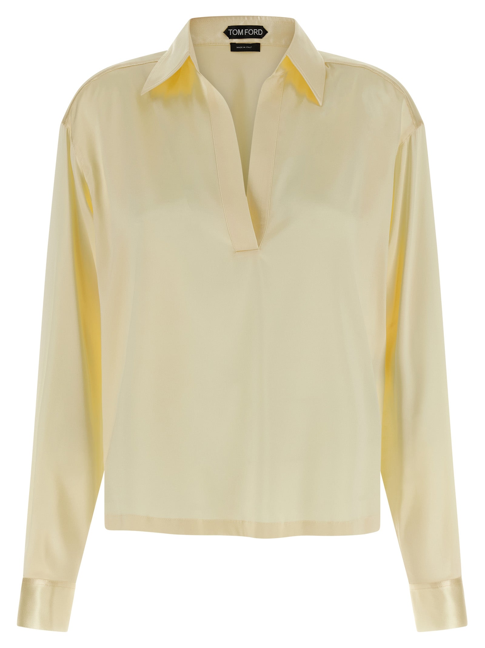TOM FORD - TOM FORD - Silk polo shirt - Women’s Tops