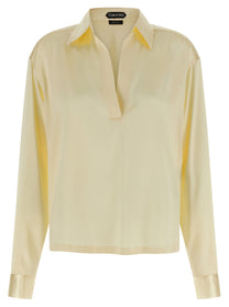 TOM FORD - TOM FORD - Silk polo shirt - Women’s Tops
