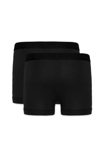 Tom ford men’s black cotton briefs with smooth seamless design and elastic waistband shown from the back side