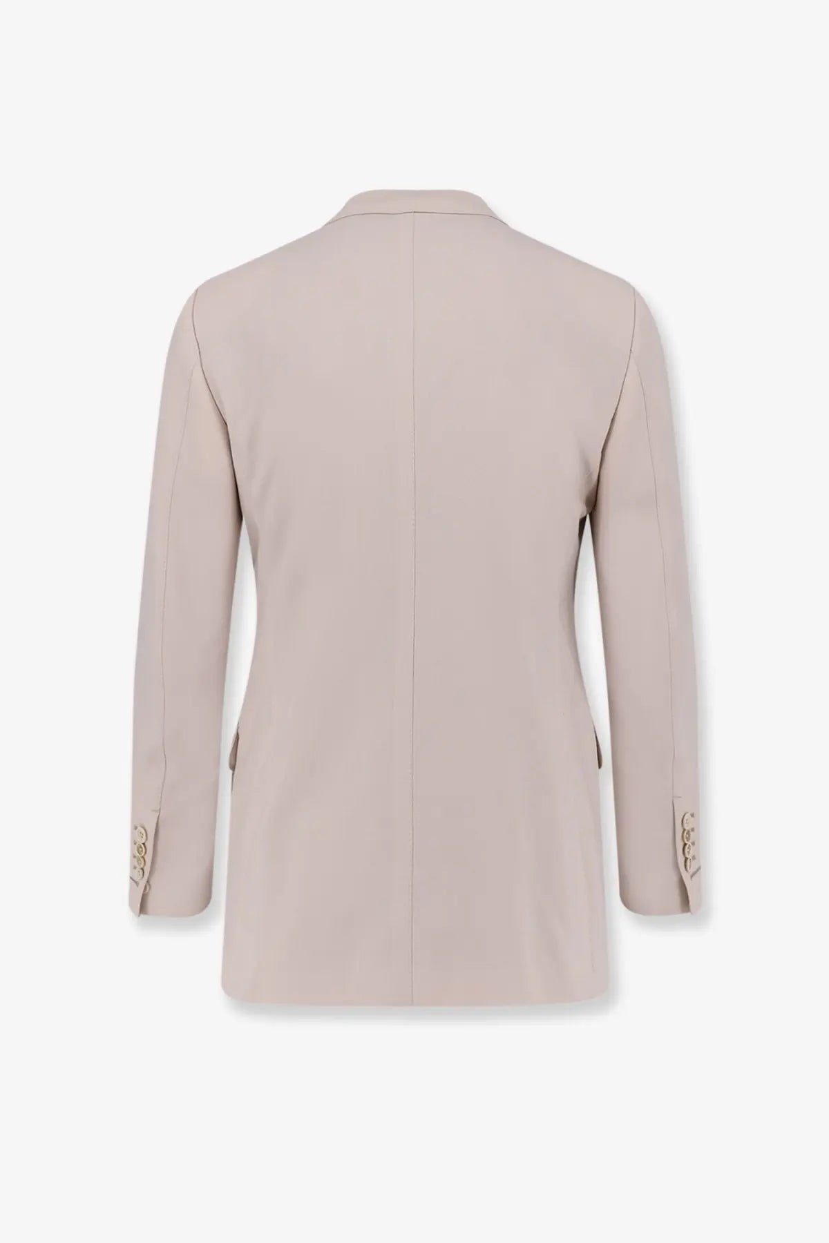 Tom Ford men’s white cashmere and silk blazer with tailored fit and subtle button detailing on cuffs