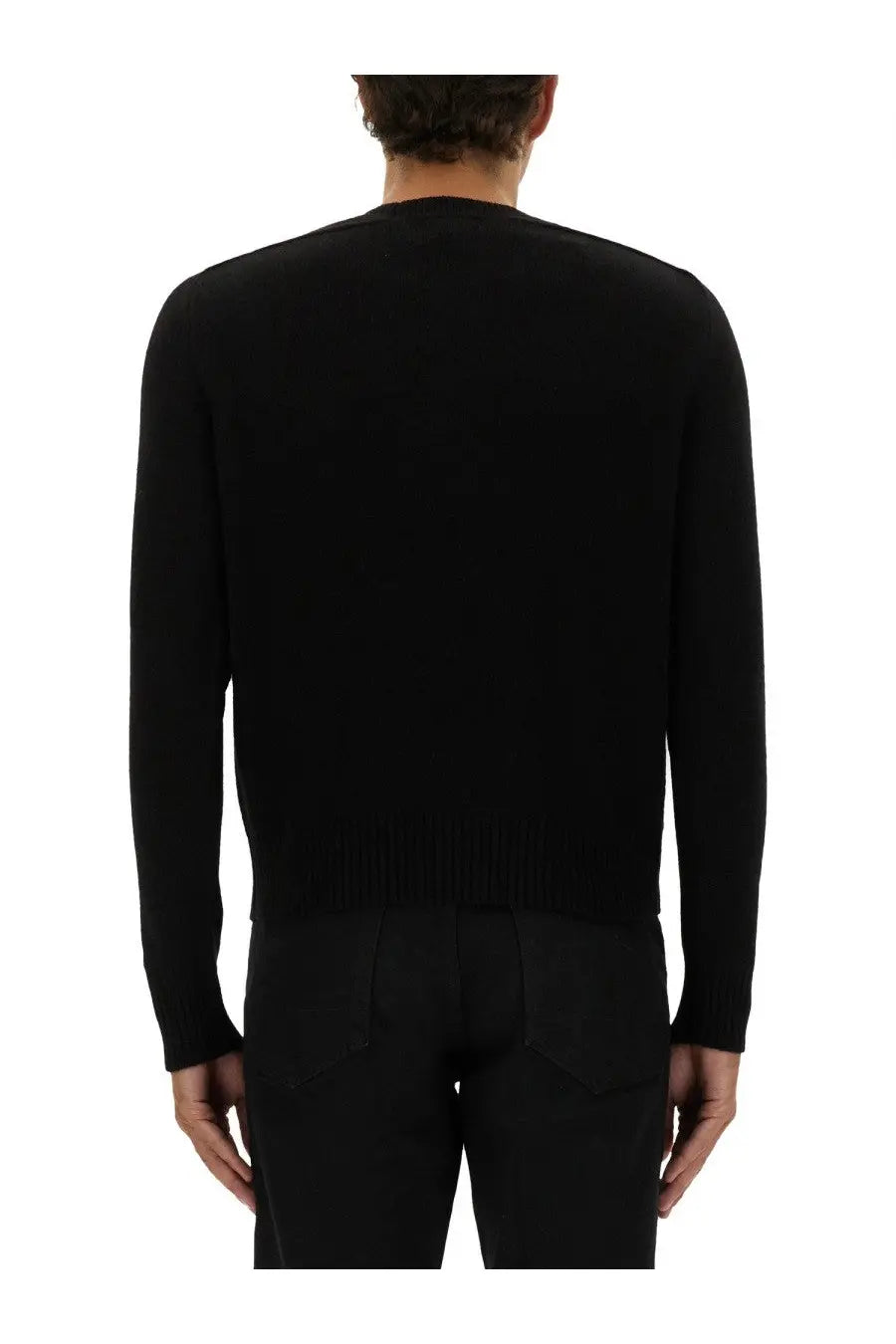 Tom Ford Men's Cashmere Sweater Black, view 3