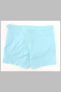 Tom Ford men’s costume da bagno micro blue light blue tailored shorts with minimalist design and subtle stitching details