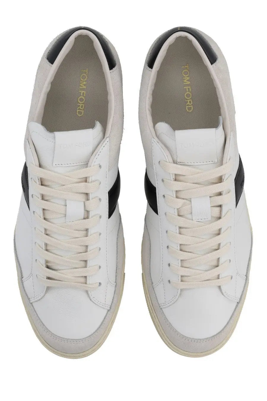 Tom Ford Men's Sneaker Beige, view 5