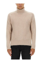 Tom Ford Men's Turtleneck Shirt Beige