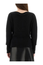 Tom Ford Women's Boat Neck Sweater Black, view 3