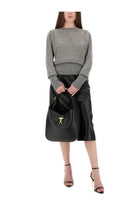 Tom Ford Women's Boat Neck Sweater Grey, view 2
