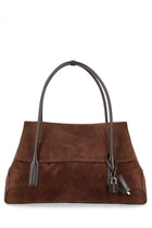 Tom Ford Women's Suede Tote Bag Brown