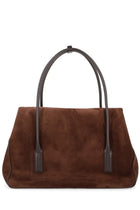 Tom Ford Women's Suede Tote Bag Brown, view 2