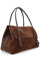Tom Ford Women's Suede Tote Bag Brown, view 3