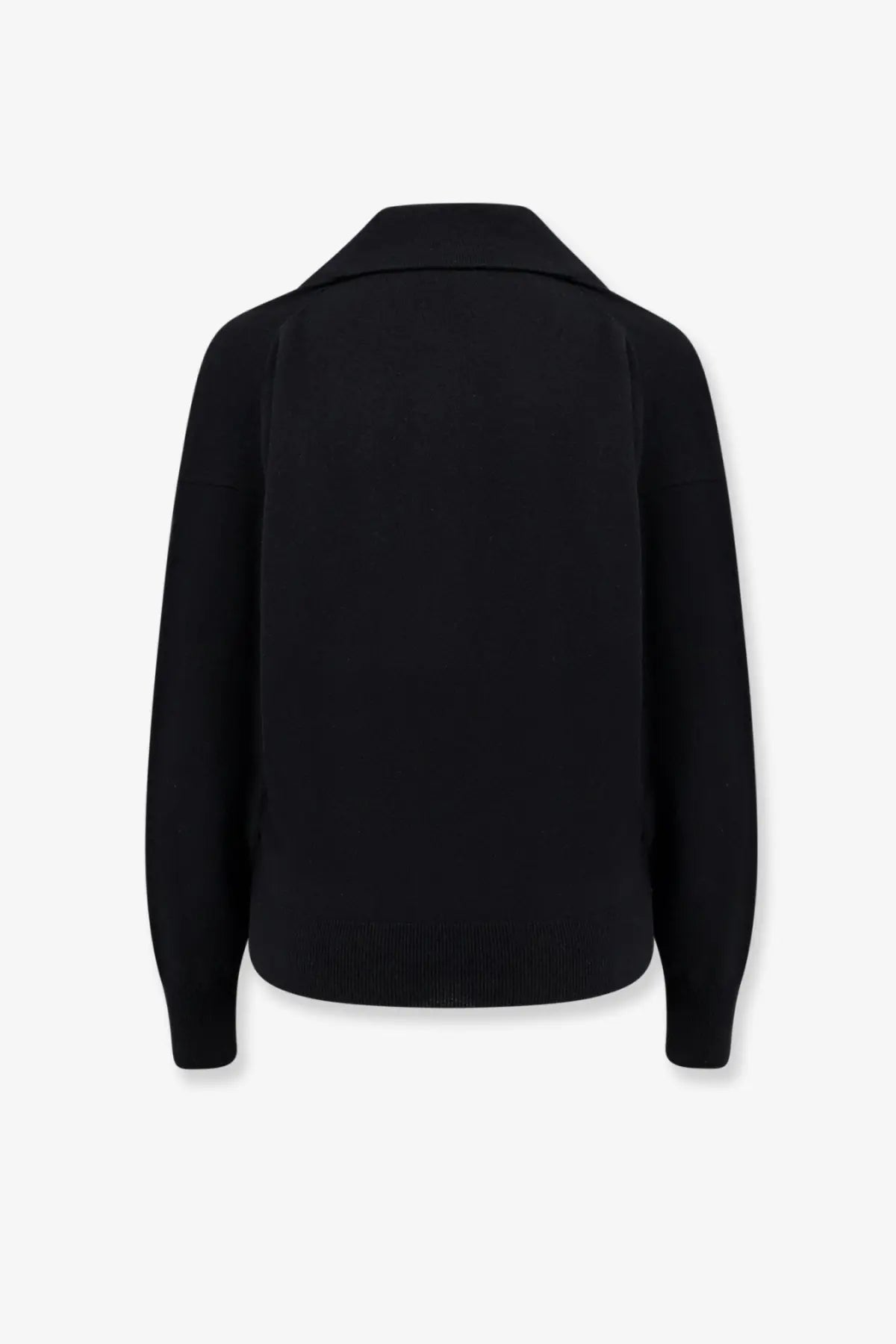 Tom Ford Women's Cashmere Polo Shirt Sweater Black, view 2