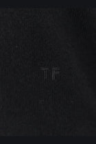 Tom Ford Women's Cashmere Polo Shirt Sweater Black, view 3