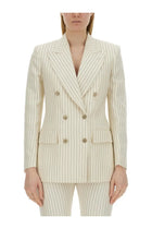 Tom Ford Women's Double Breasted Jacket Wallis Pink
