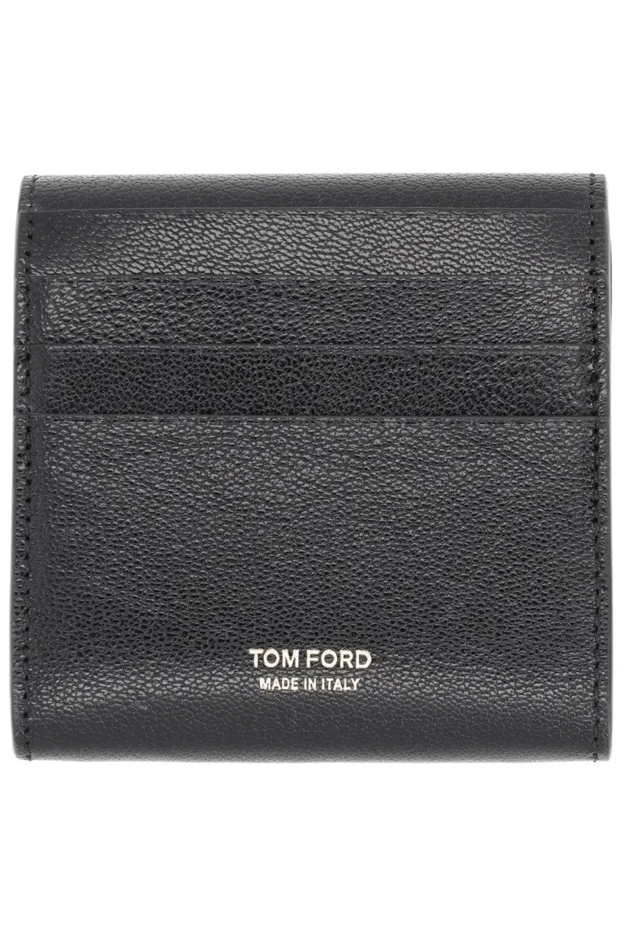 Tom Ford Women's Leather Card Holder Black, view 2