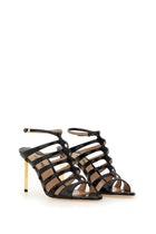 Tom Ford Women's Leather Sandal Black, view 2