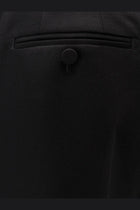 Tom Ford Women's Pleated Wool Trousers Black, view 5