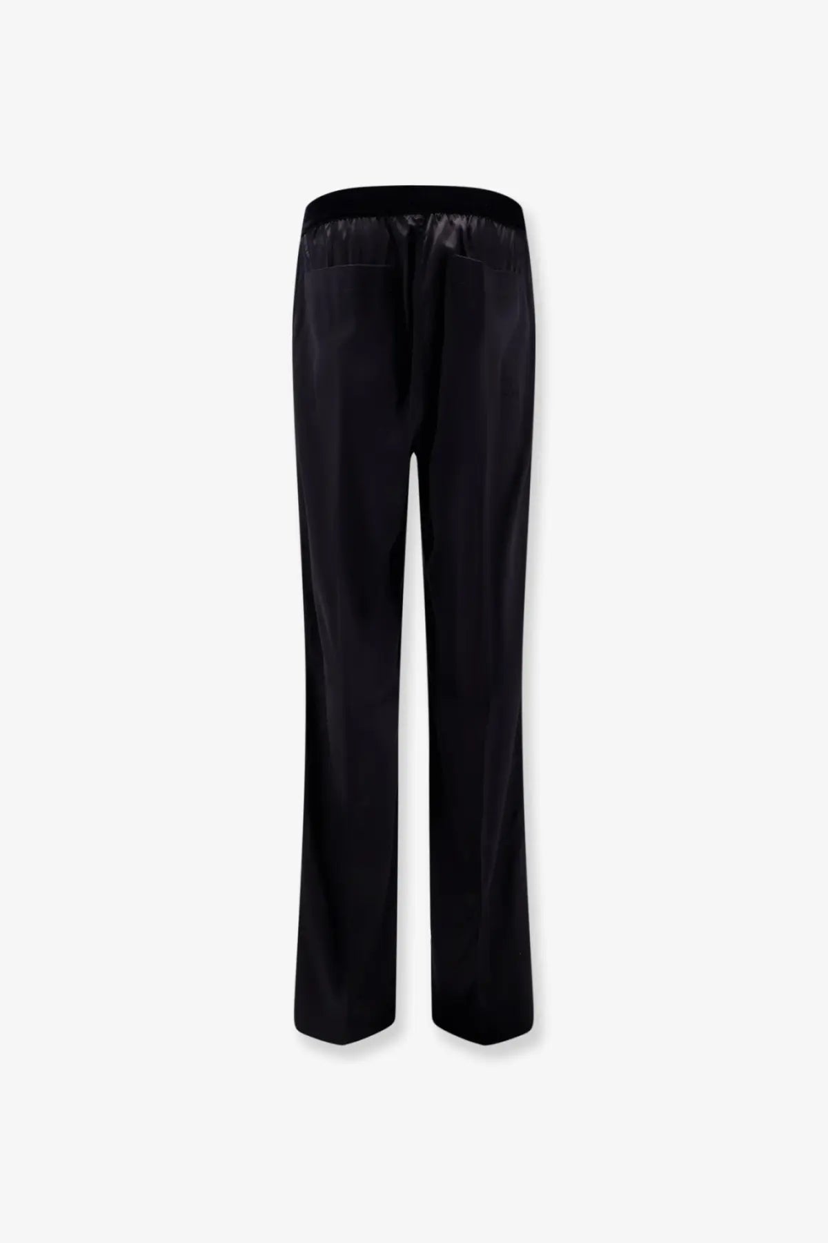 Tom Ford Women's Pyjamas Stretch Satin Trousers Black, view 4