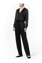 Tom Ford Women's Silk Pajama Pants Black, view 2