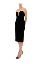 Tom Ford Women's Velvet Cocktail Dress Black, view 4