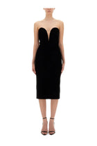 Tom Ford Women's Velvet Cocktail Dress Black