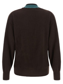 Dries Van Noten Toma Sweater Brown