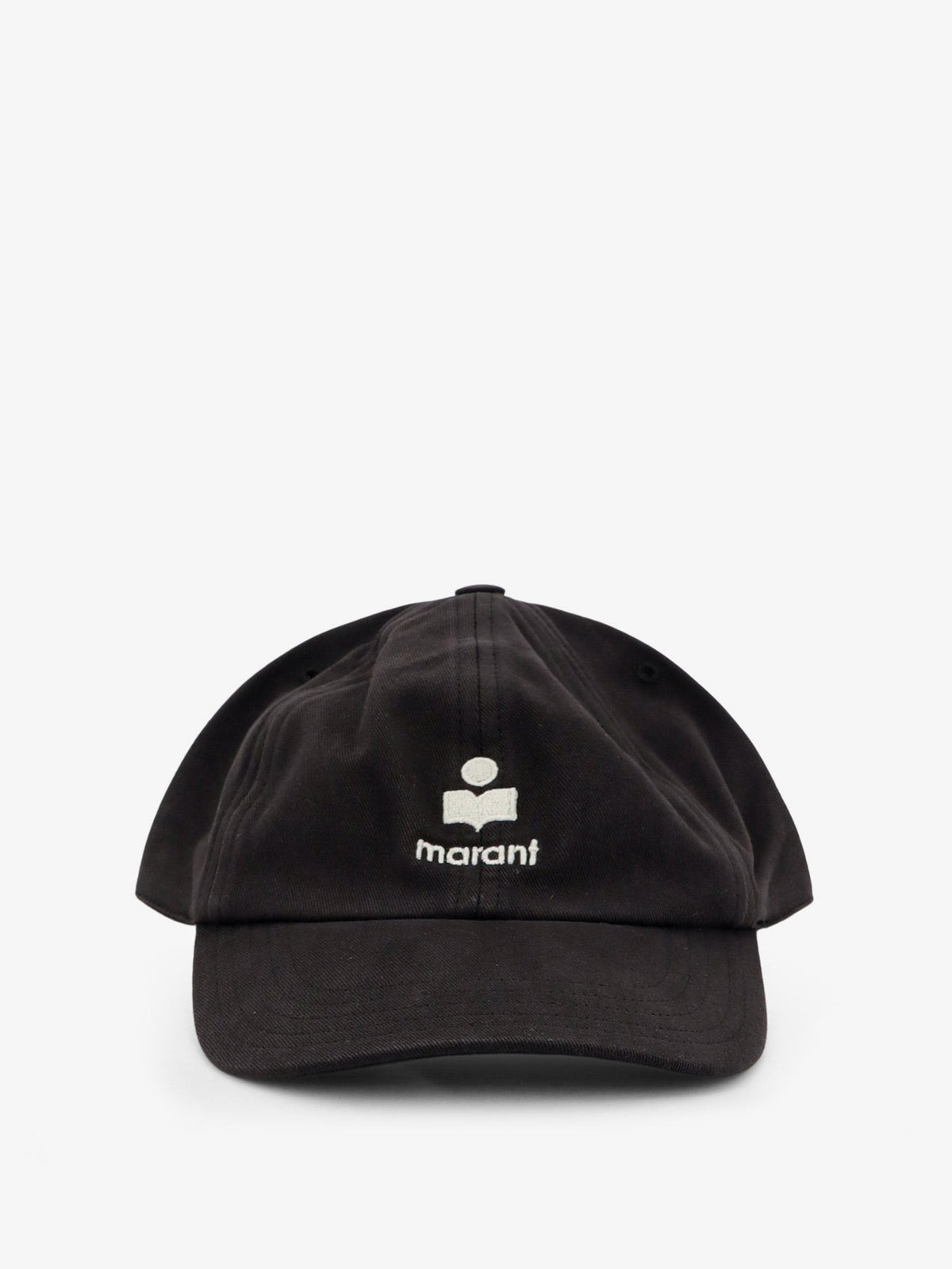 ISABEL MARANT Women's Tomas Cotton Baseball Hat Black