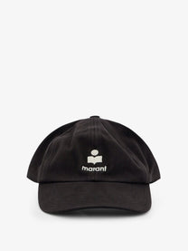 ISABEL MARANT Women's Tomas Cotton Baseball Hat Black