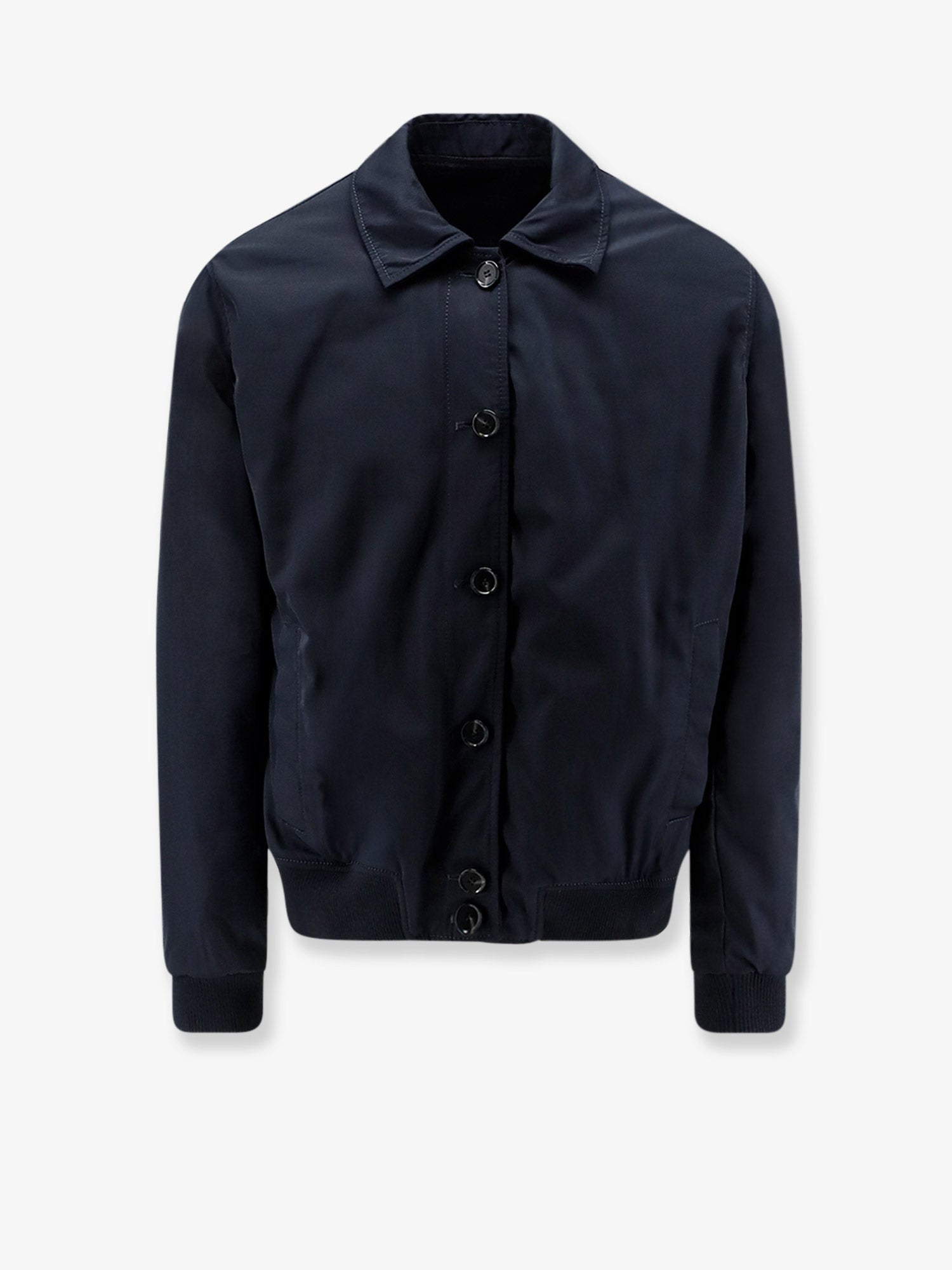 ARMA Men's Tomme Reversibile Suede Jacket Blue