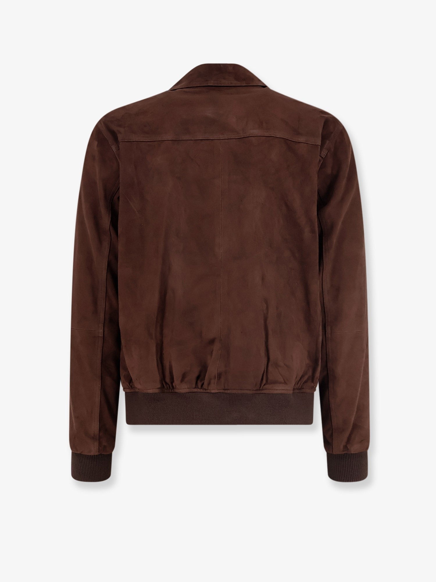 ARMA Men's Tomme Reversible Suede Jacket Brown