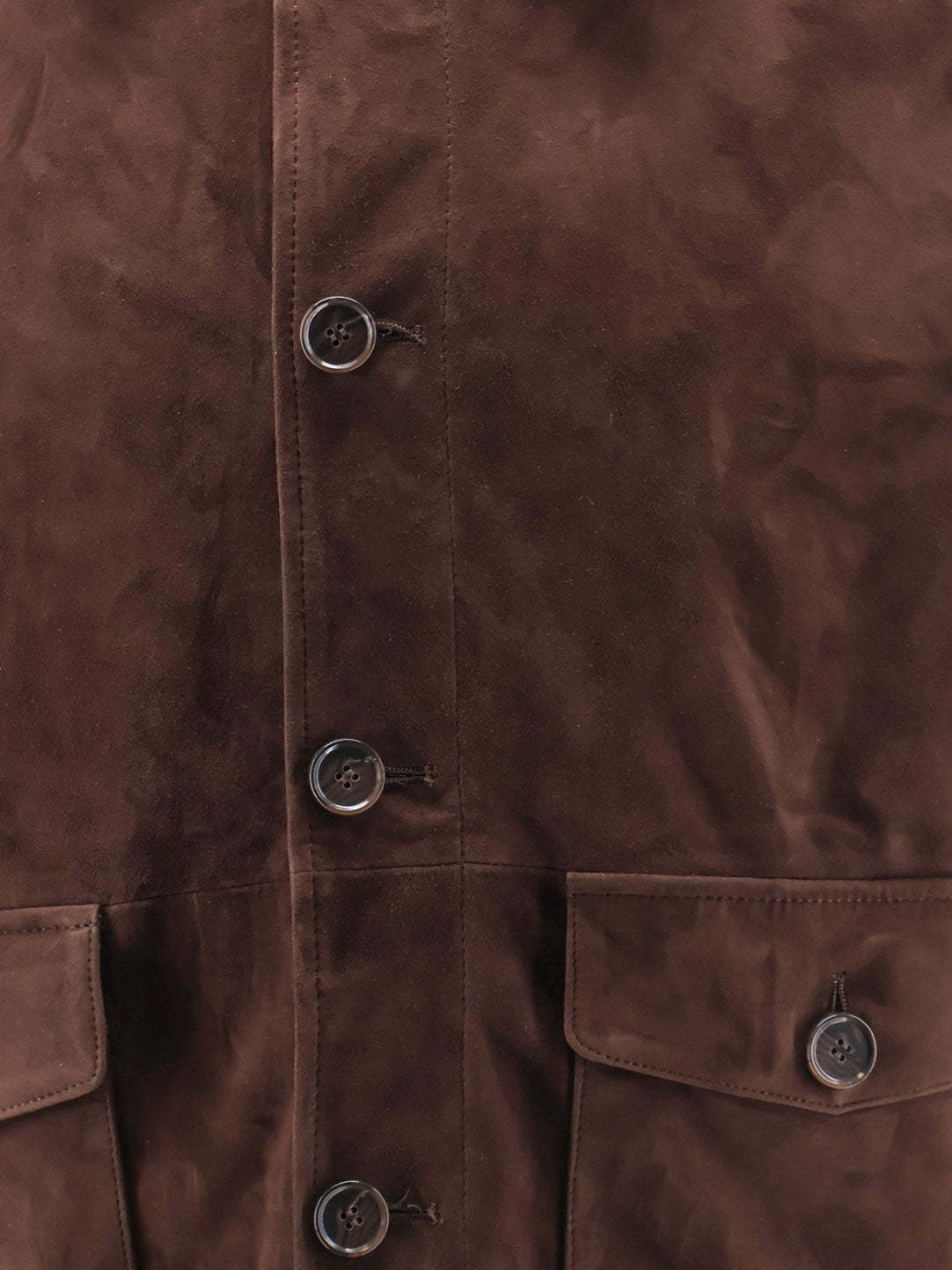 ARMA Men's Tomme Reversible Suede Jacket Brown