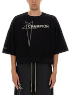 Champion X Rick Owens Men's Tommy Cropped Shirt Black