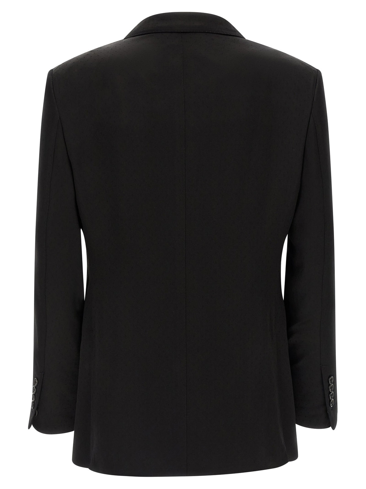 Tom Ford Tone on Tone Polka Dot Blazer Black, view 2
