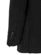 Tom Ford Tone on Tone Polka Dot Blazer Black, view 4