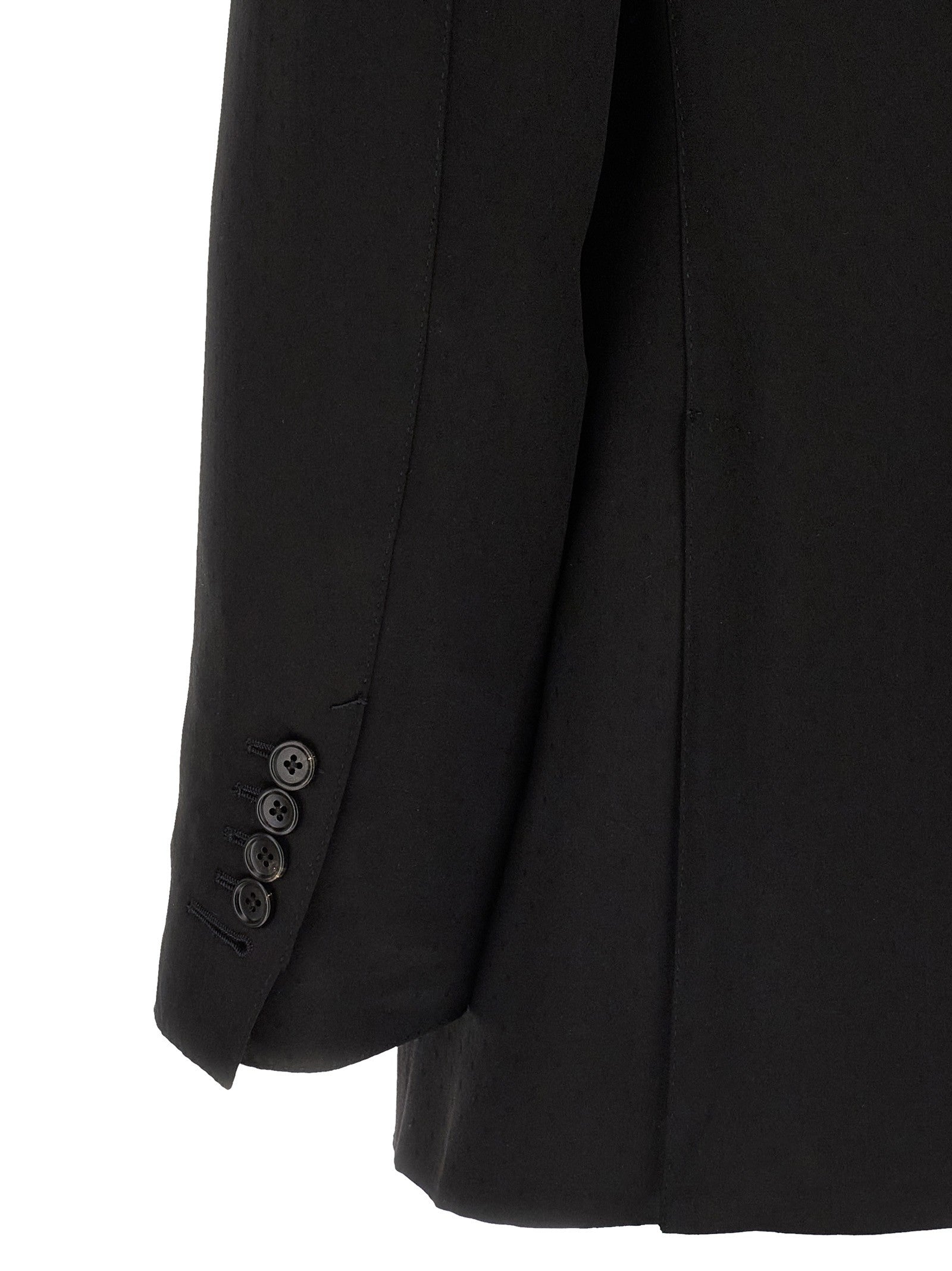 Tom Ford Tone on Tone Polka Dot Blazer Black