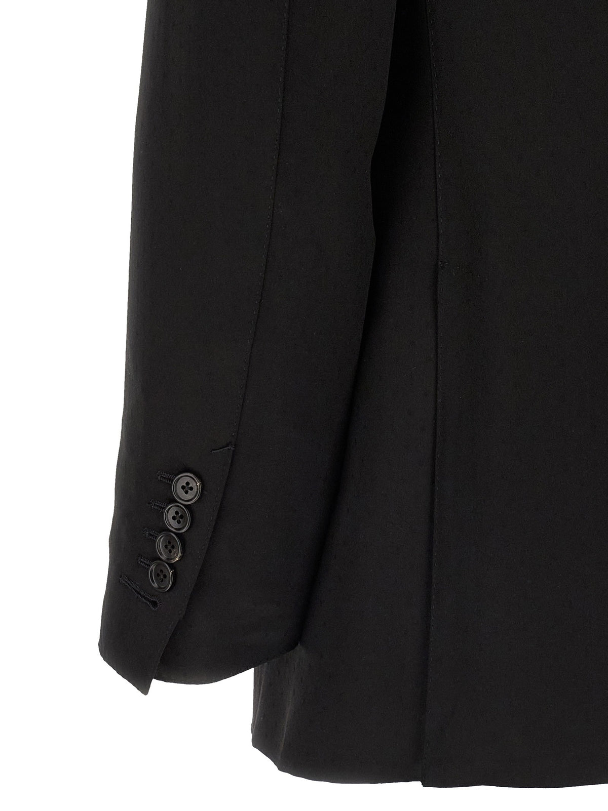 Tom Ford Tone on Tone Polka Dot Blazer Black, view 4