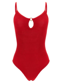 Hunza G Toni One Piece Swimsuit Red