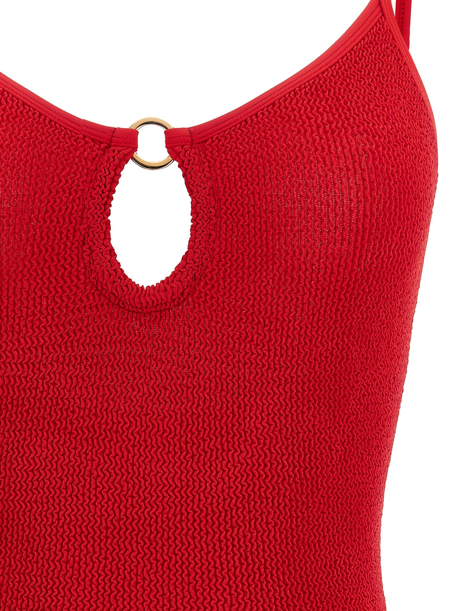 Hunza G Toni One Piece Swimsuit Red
