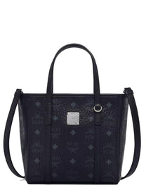 Mcm Women's Toni Top Zip Mini Tote Black Mcm
