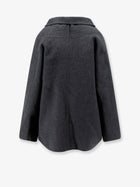 R2W Women's Toni Wool and Cashmere Coat Grey