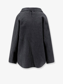 R2W Women's Toni Wool and Cashmere Coat Grey