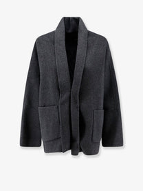 R2W Women's Toni Wool and Cashmere Coat Grey