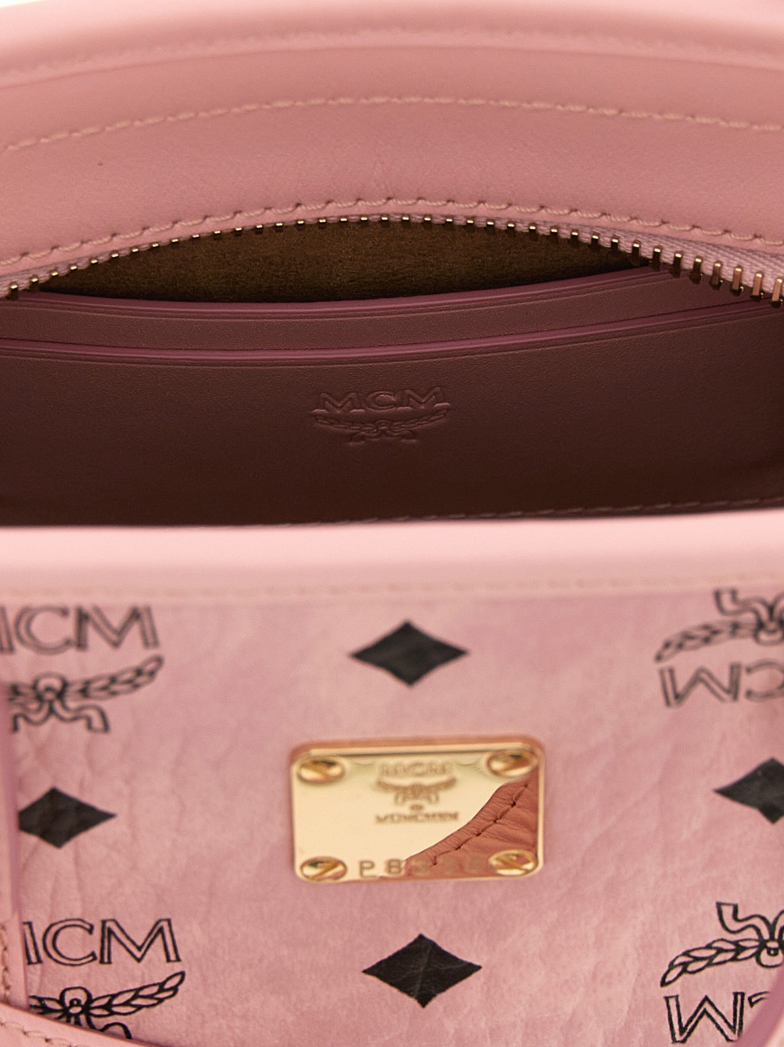 MCM Toni Mini Shopping Bag Blue