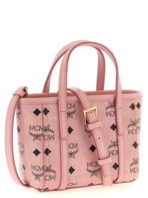 MCM Toni Mini Shopping Bag Blue