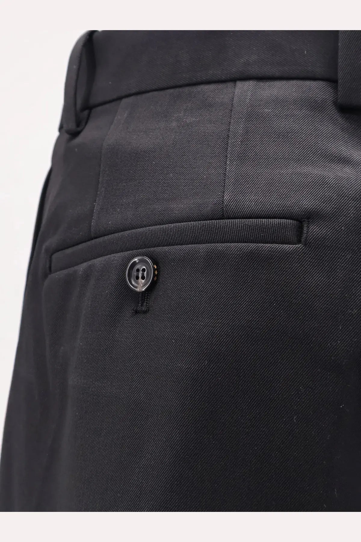 Tonywack Men's Wool Blend Trousers Black, view 3