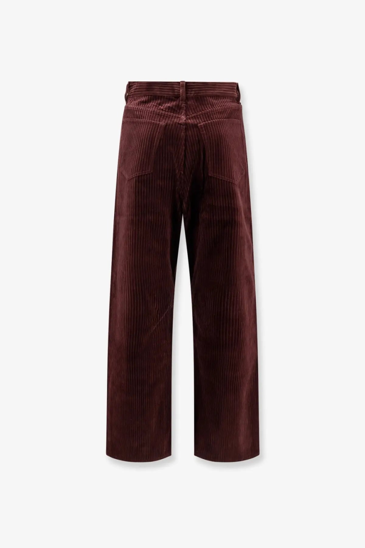 Tonywack Unisex Corduroy Unisex Trousers Red, view 2