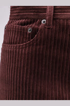 Tonywack Unisex Corduroy Unisex Trousers Red, view 3