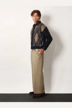 Tonywack Unisex Unisex Cotton Trousers Beige, view 2